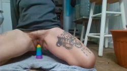 Mon nouveau god Arc en ciel me fait jouir de partout