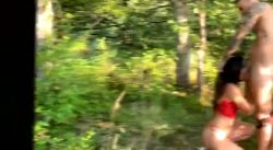 He fucked me like a whore in the forest