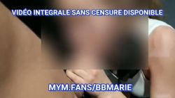 French MILF sucks and is fucked by a young Arab in a toilet