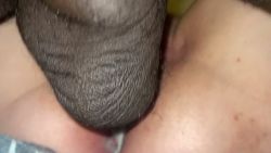 Fat bastard loves to sit on my big black dick