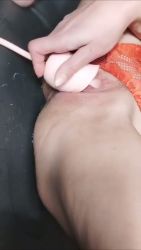 I squirt forever wearing my tiny thong 🔥