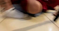Rough Facefuck and Oral Gangbang on MILF Wife