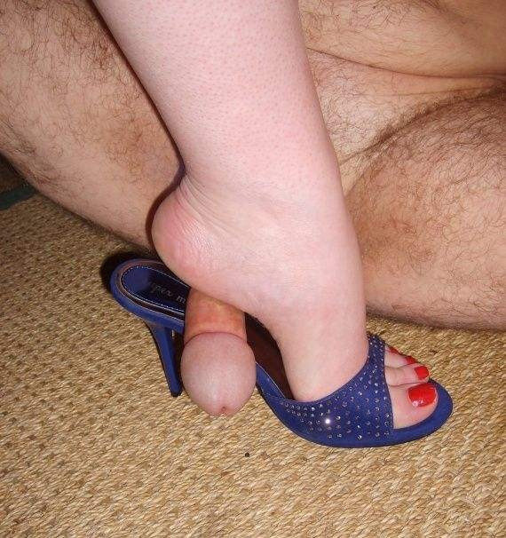 Shoejob High Heels fetish cum on Feet, Soles n°34
